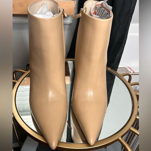 Cult Gaia Cam Bauble-Heel Leather Ankle Boots - Picture 9 of 15